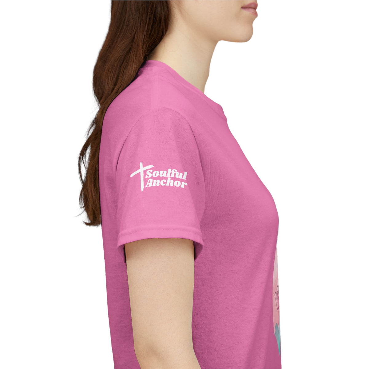 Christian Tshirt Women – Bible Verse Psalm 46:5 Faith Based Inspirational