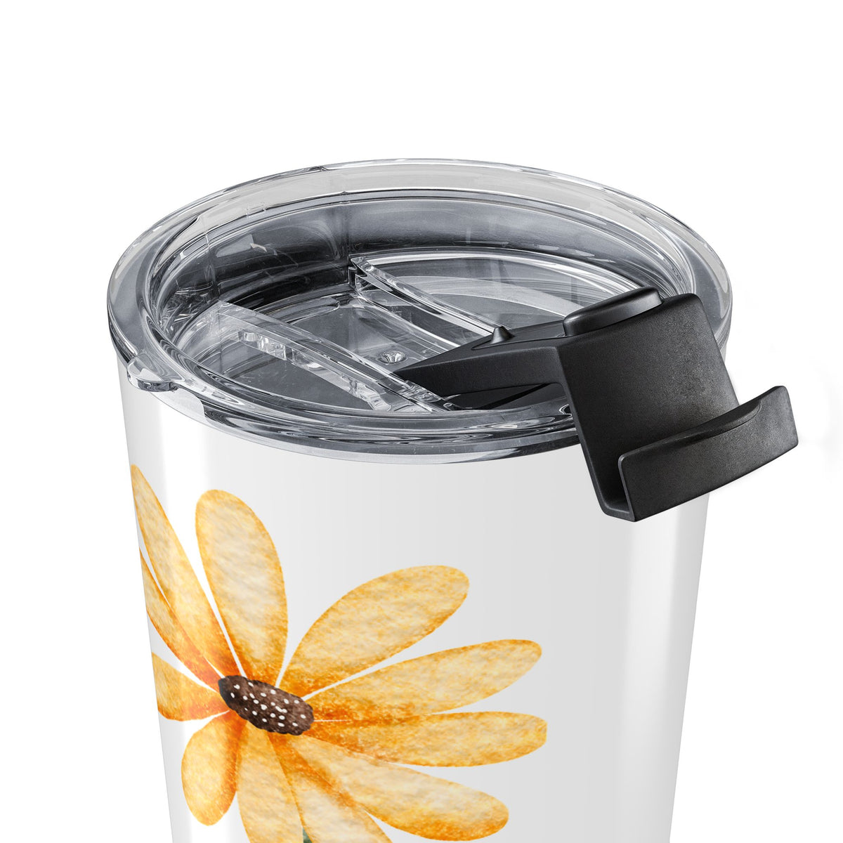 Christian Tumbler – Scripture Verses Sunflower Design 20oz Faith Gift