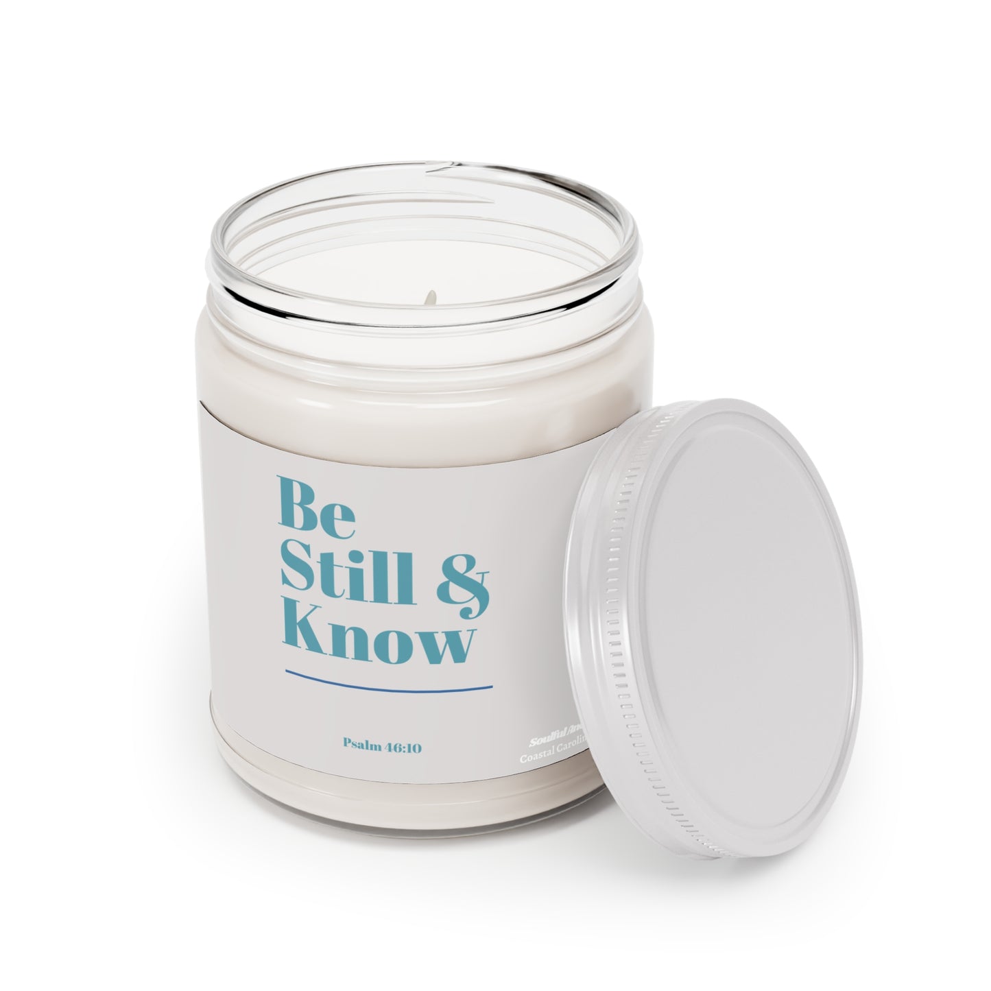 Be Still & Know (Psalm 46:10) 9oz Scented Soy Candle