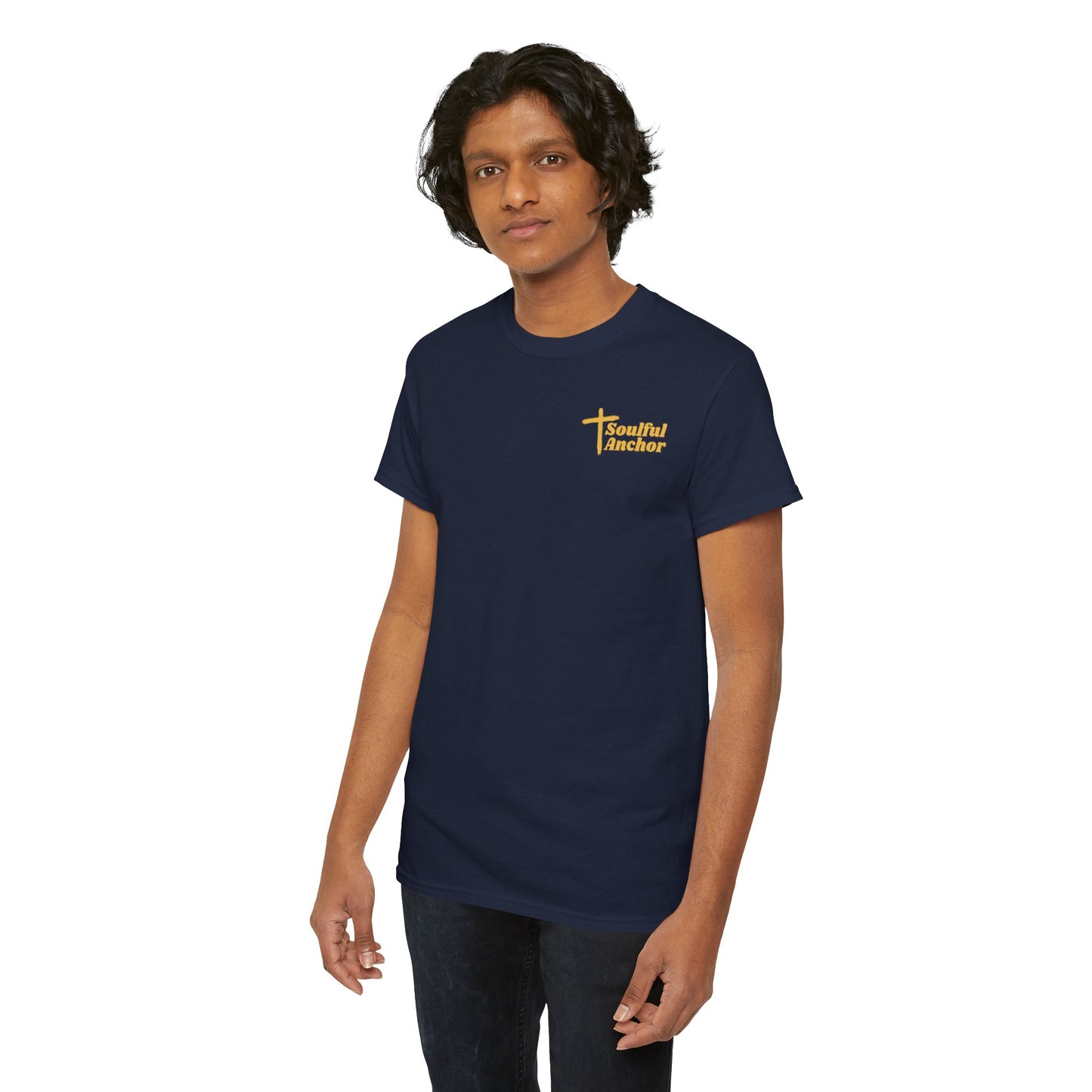 Christian Tshirt Men – Faithbased Lion Graphic Biblical Message