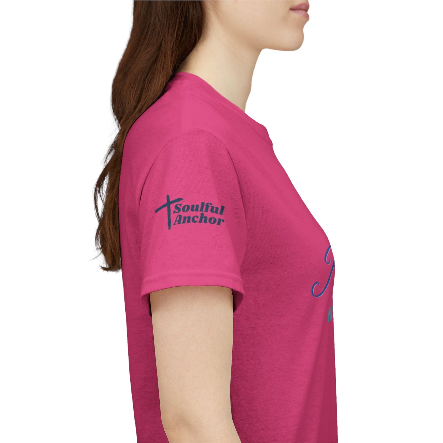 Christian T Shirt – Soft Breathable Cotton Isaiah 48:10 Faith Statement