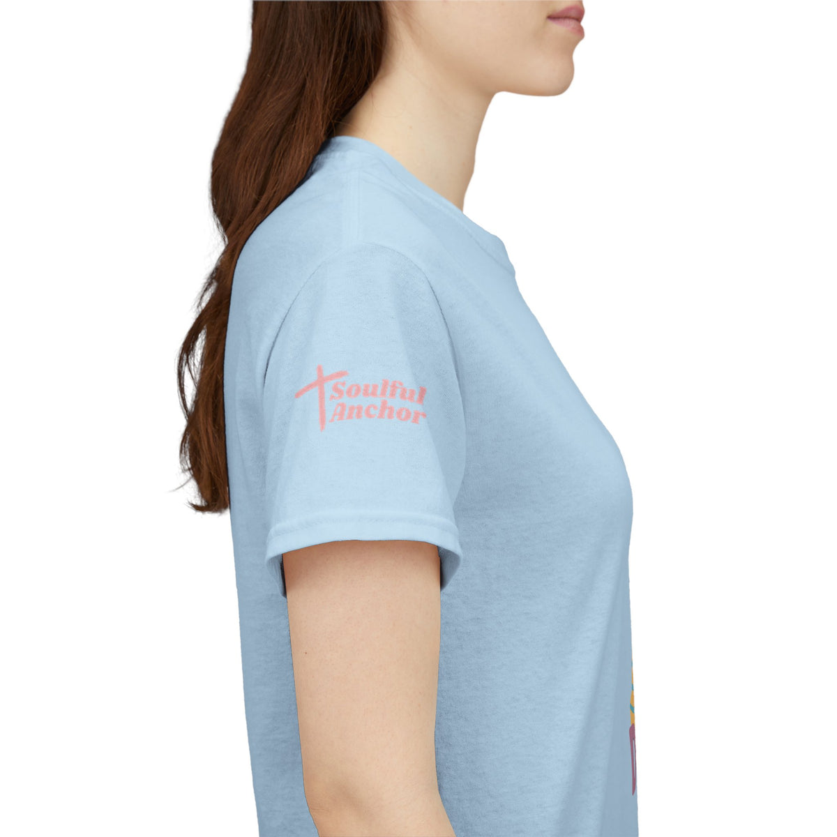 Christian Graphic Tee – Vintage Hope Dealer Design with Encouraging Message
