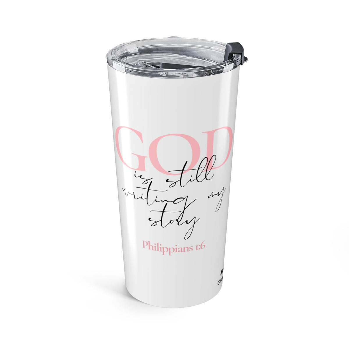 Christian Tumbler – 20oz Faith Encouragement Gift with Inspirational Quote