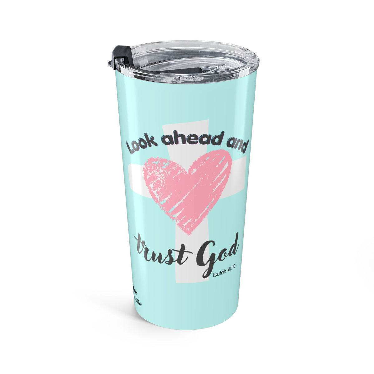 Christian Tumbler – Inspirational Faith Message Gift for Women 20oz