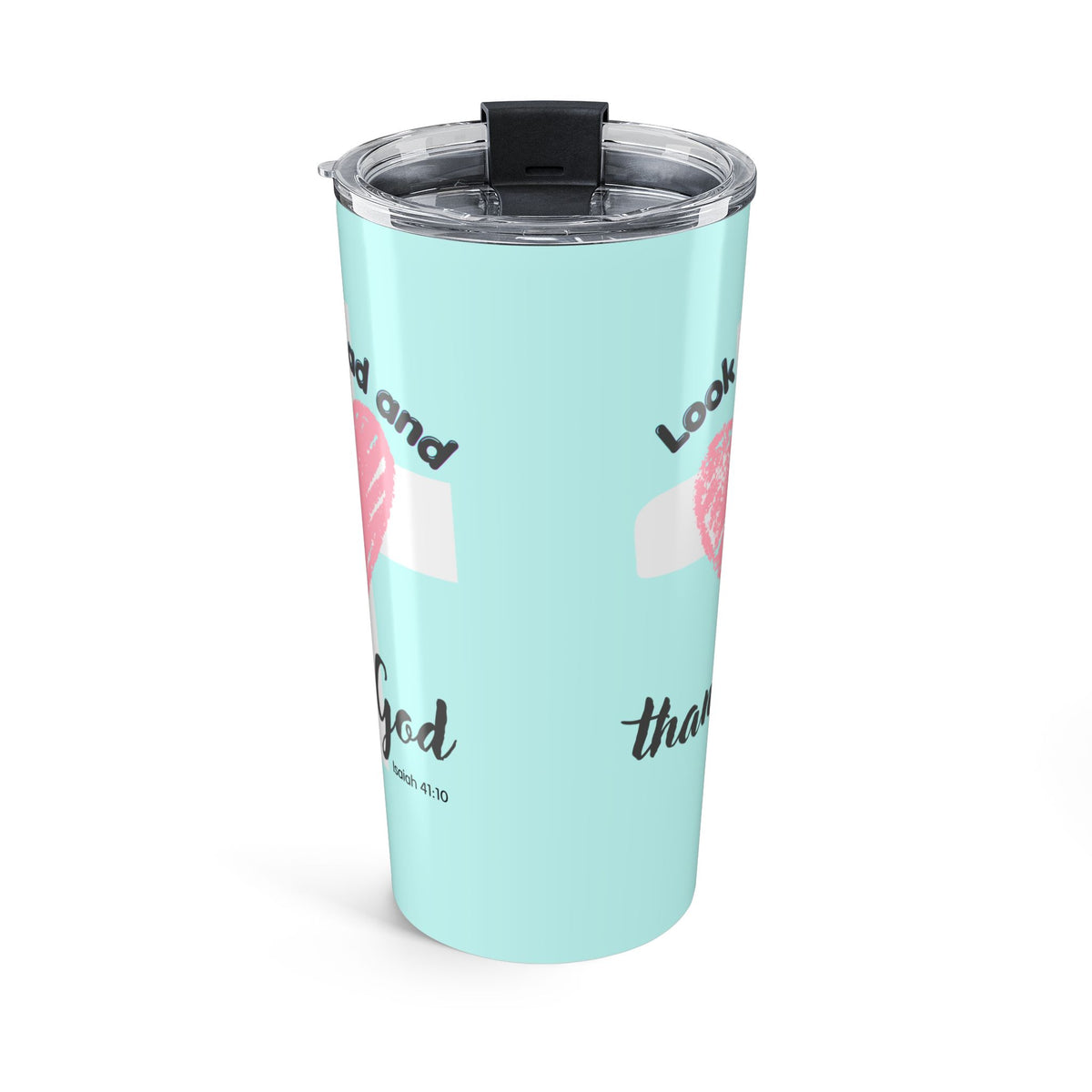 Christian Tumbler – Inspirational Faith Message Gift for Women 20oz