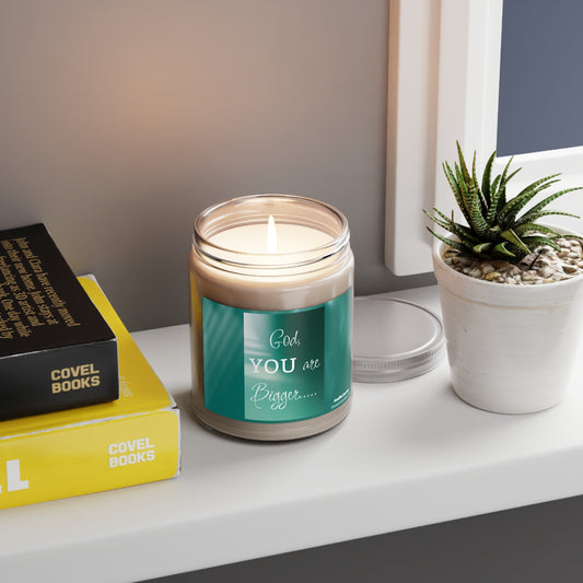 God, You Are Bigger 9oz Scented Soy Candle