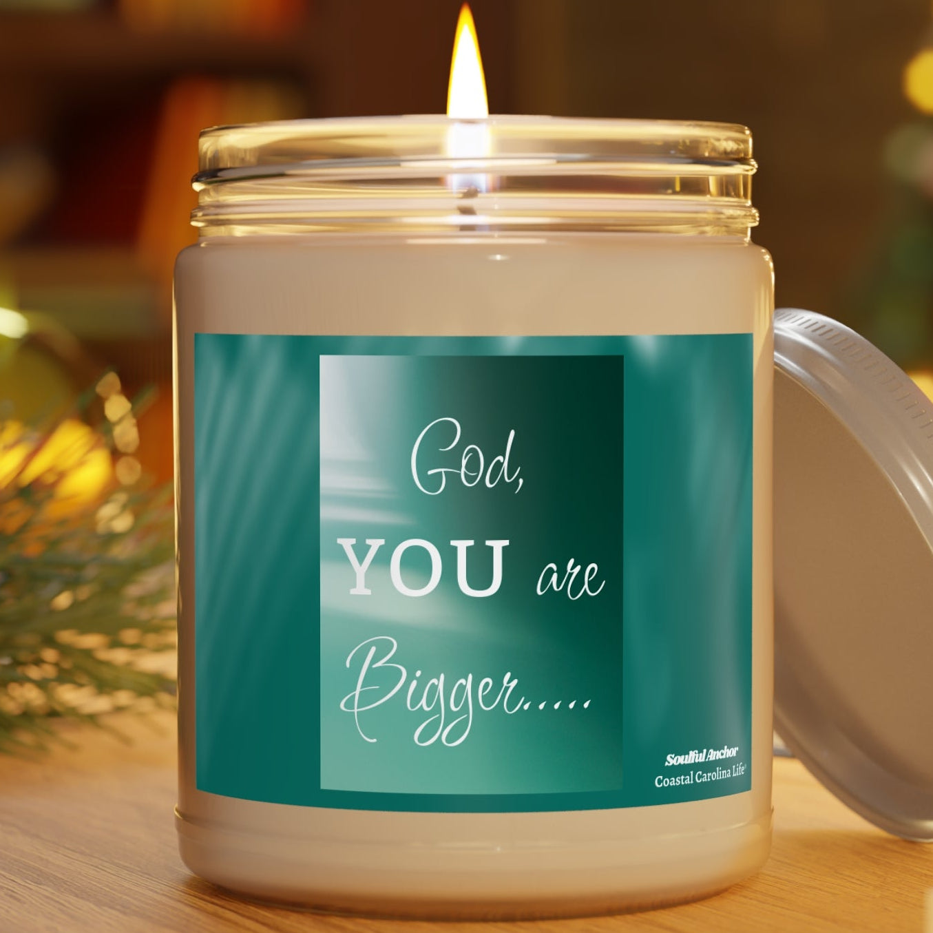 Christian Candle Gift – Handpoured 9oz Soy Inspirational Candle