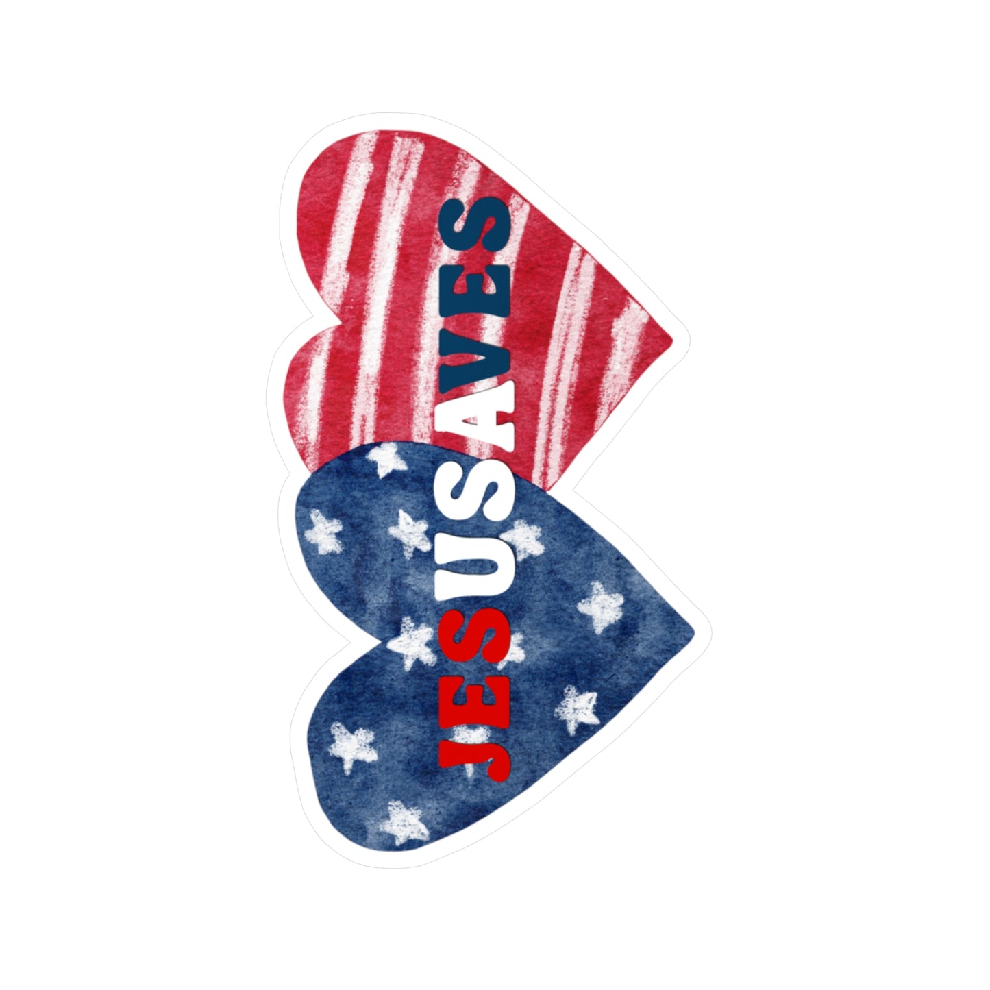 JesUSAves Vinyl Sticker – Christian Decal