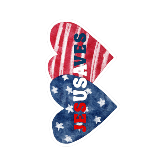 JesUSAves Vinyl Sticker – Christian Decal