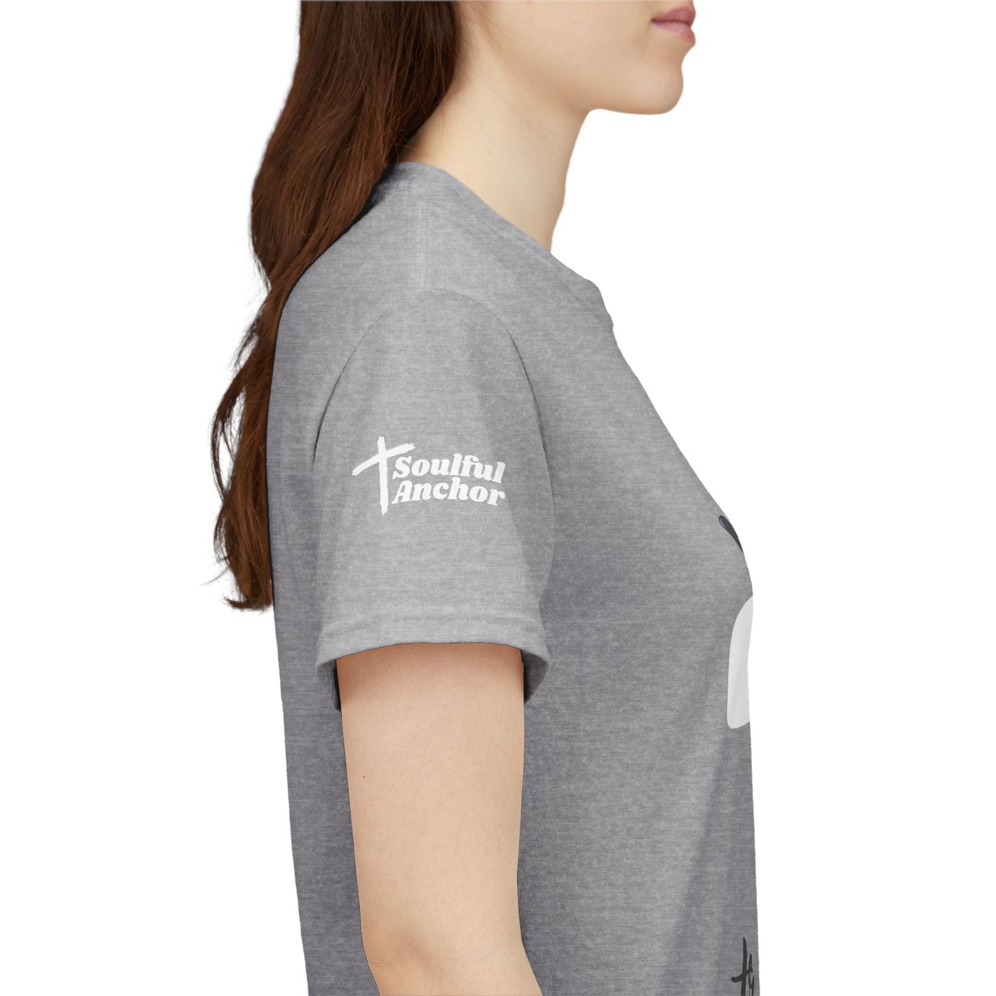Look Ahead and Trust God / Look Back and Thank God T-Shirt (Isaiah 41:10 and Psalm 103:2) Christian Faith Tee