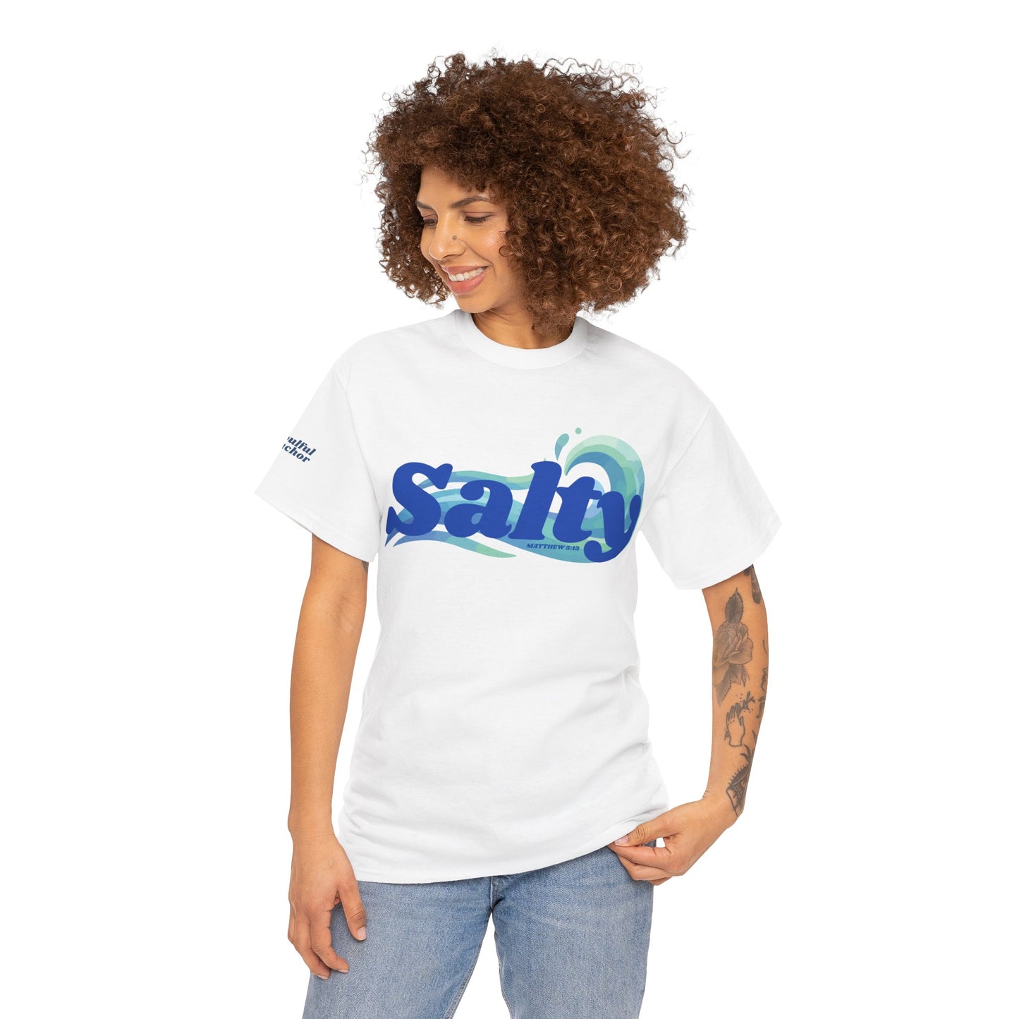 Salty T-Shirt (Matthew 5:13) Christian Faith Tee