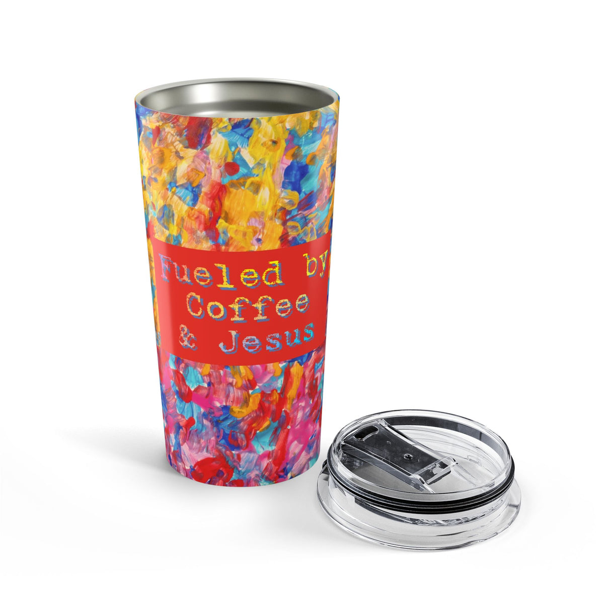 Christian Coffee Tumbler – 20oz Insulated Stainless Steel Faith Mug
