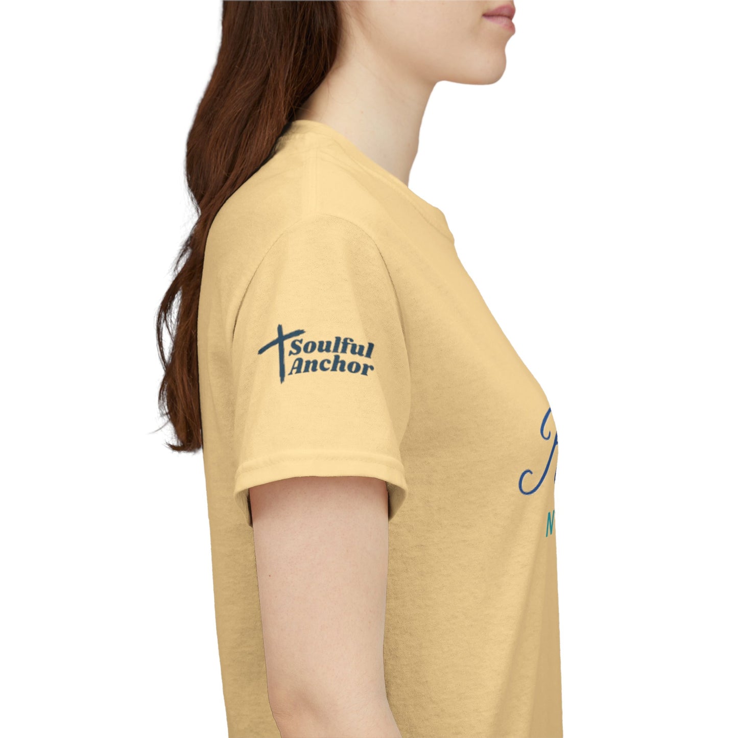Christian T Shirt – Soft Breathable Cotton Isaiah 48:10 Faith Statement