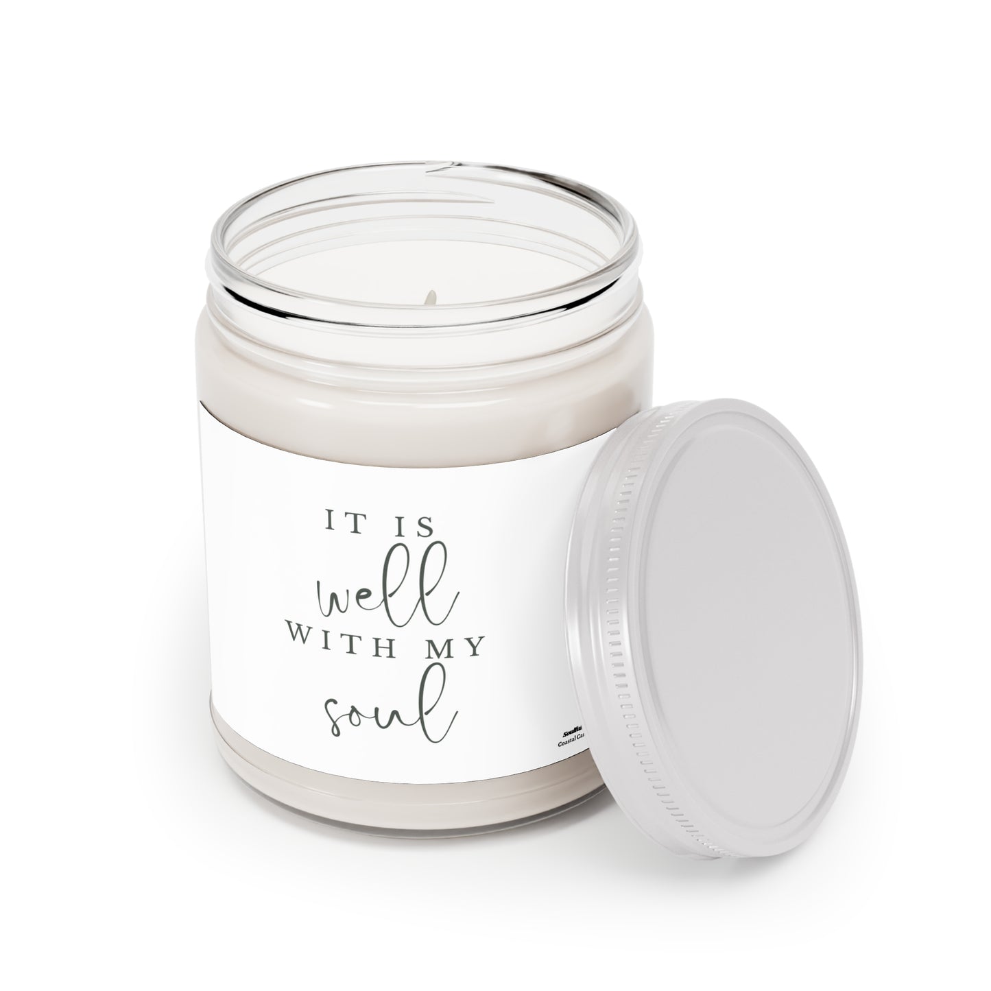 It Is Well With My Soul - 9oz Scented Soy Candle