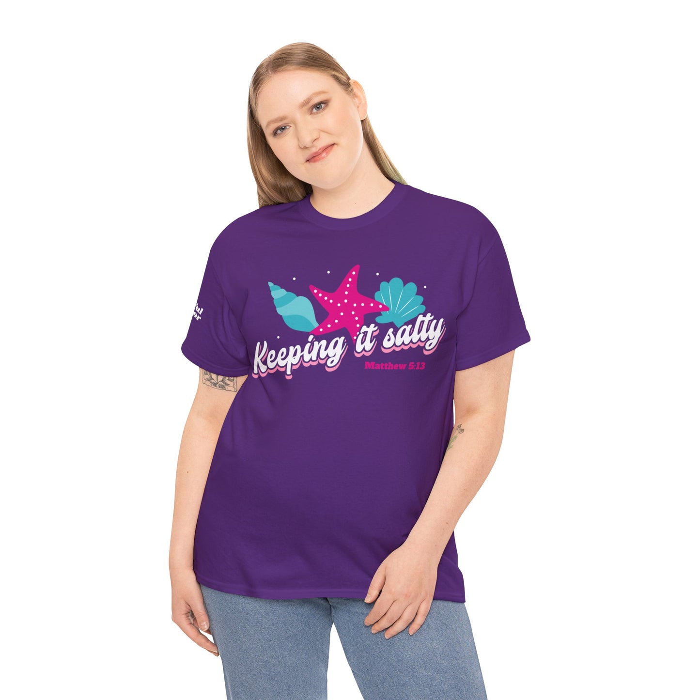 Keeping It Salty T-Shirt (Matthew 5:13) - Christian Faith Tee