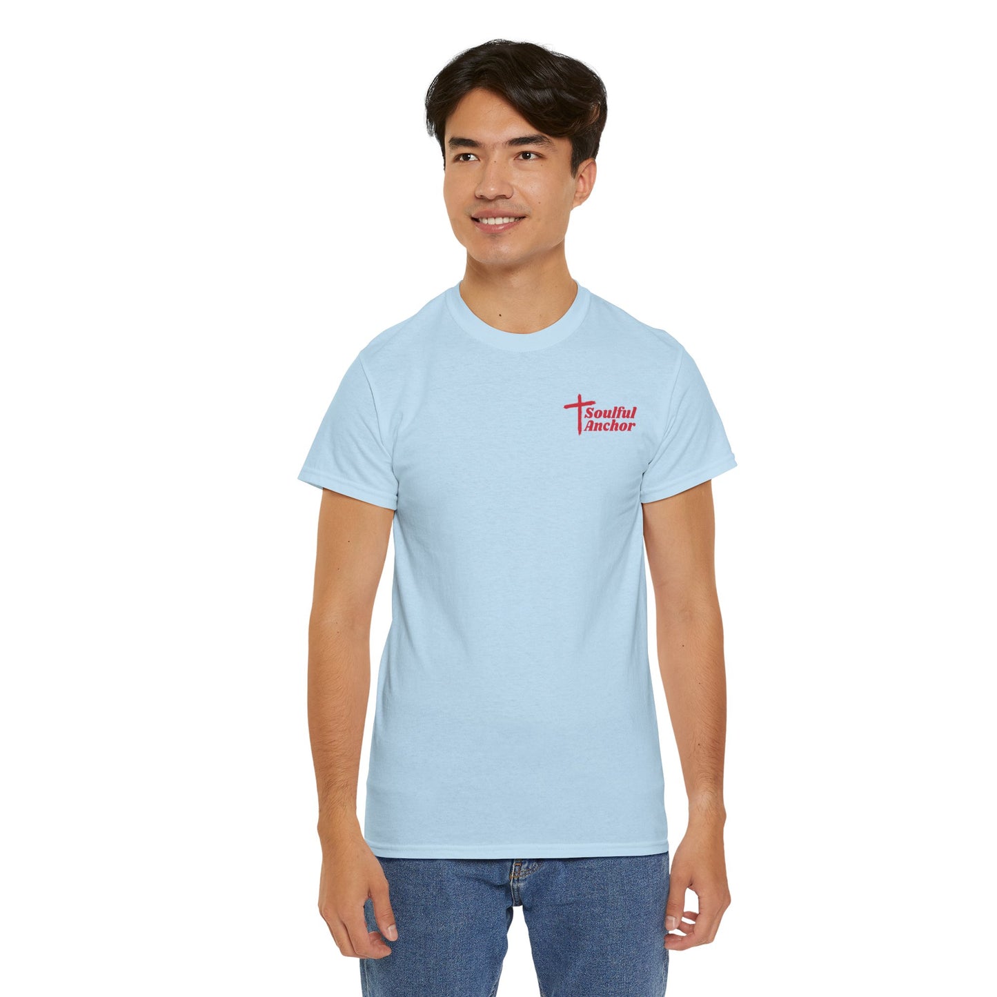 Stand for Flag Kneel for Cross Shirt – 100% Cotton Faith Tee