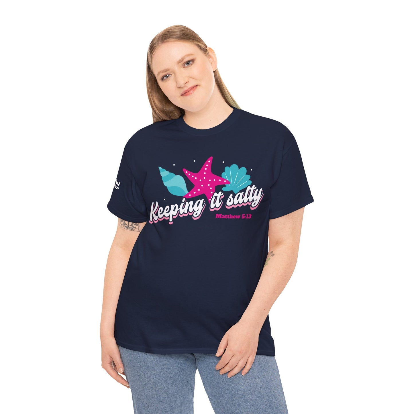 Keeping It Salty T-Shirt (Matthew 5:13) - Christian Faith Tee