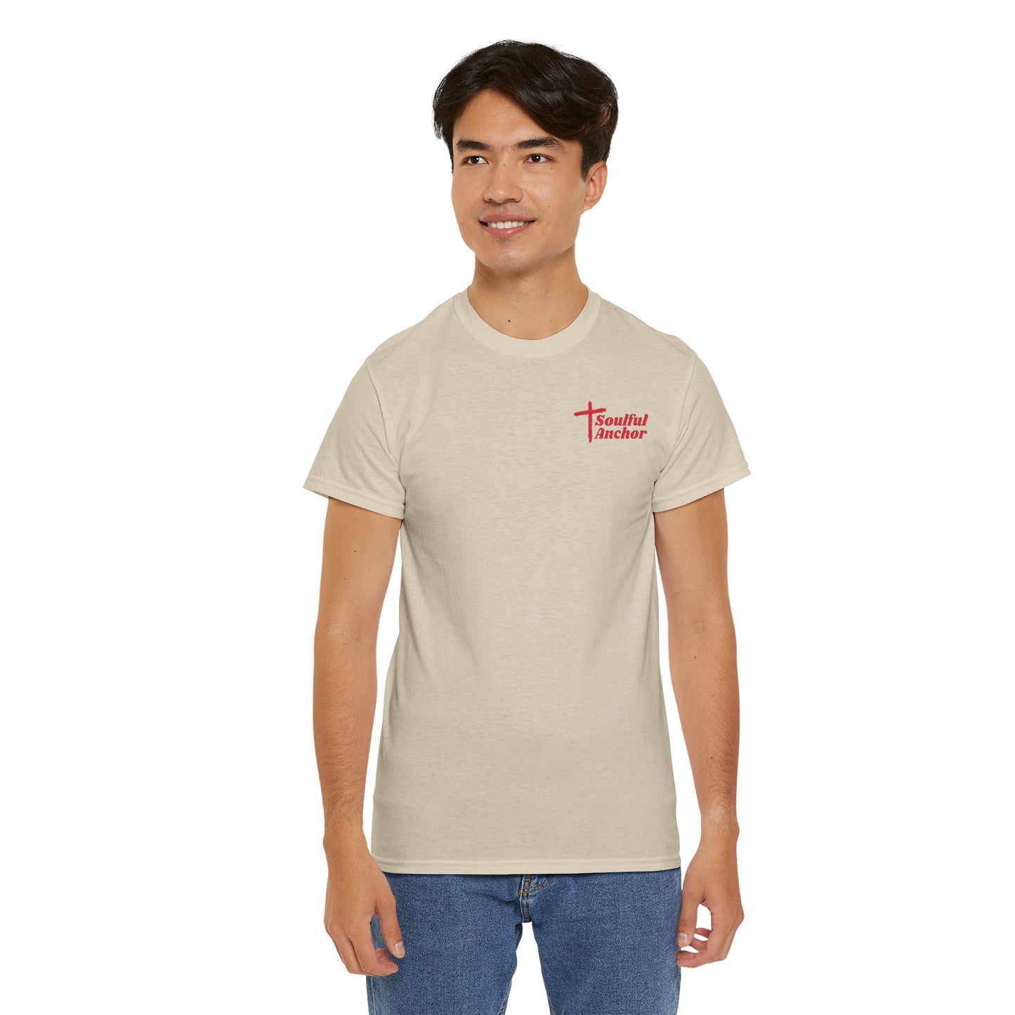 Stand for Flag Kneel for Cross Shirt – 100% Cotton Faith Tee