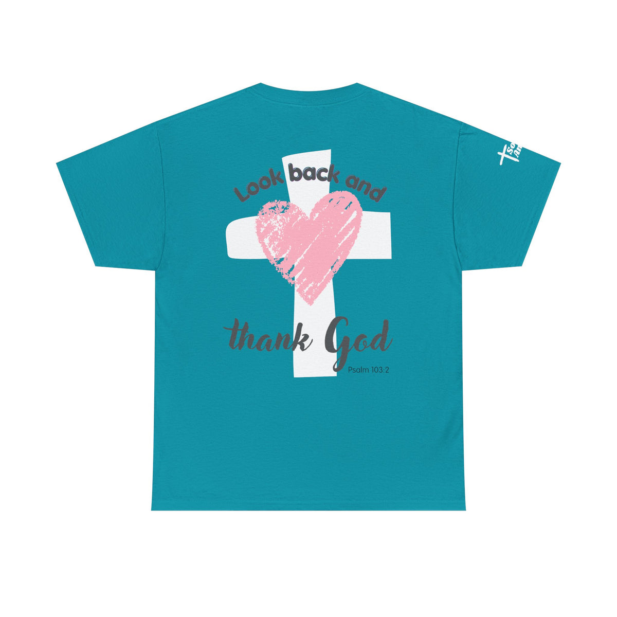 Christian Tshirt Women – Trust God Message Soft Cotton Faith Tee
