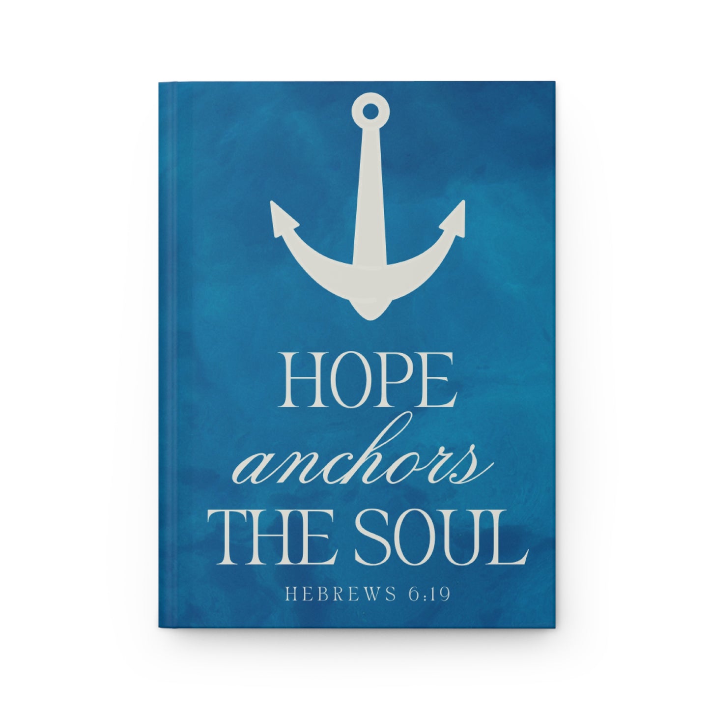 Christian Journal – Hebrews 6:19 Scripture Anchor Hardcover Design