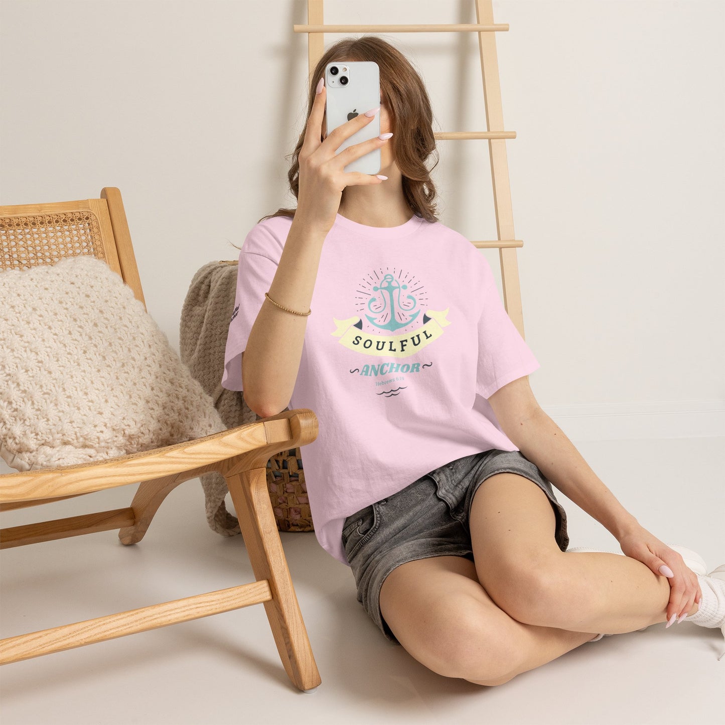 Christian Anchor Shirt – Hebrews 6:19 Faith Based Nautical Tee