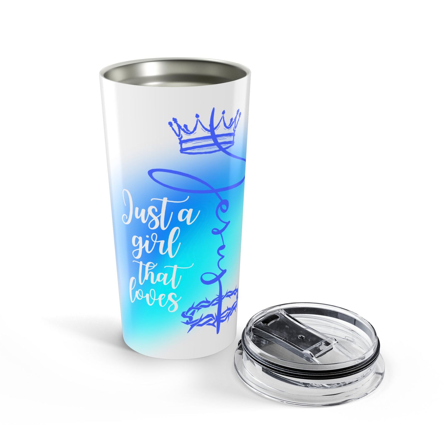 Just a Girl That Loves Jesus 20 oz Tumbler