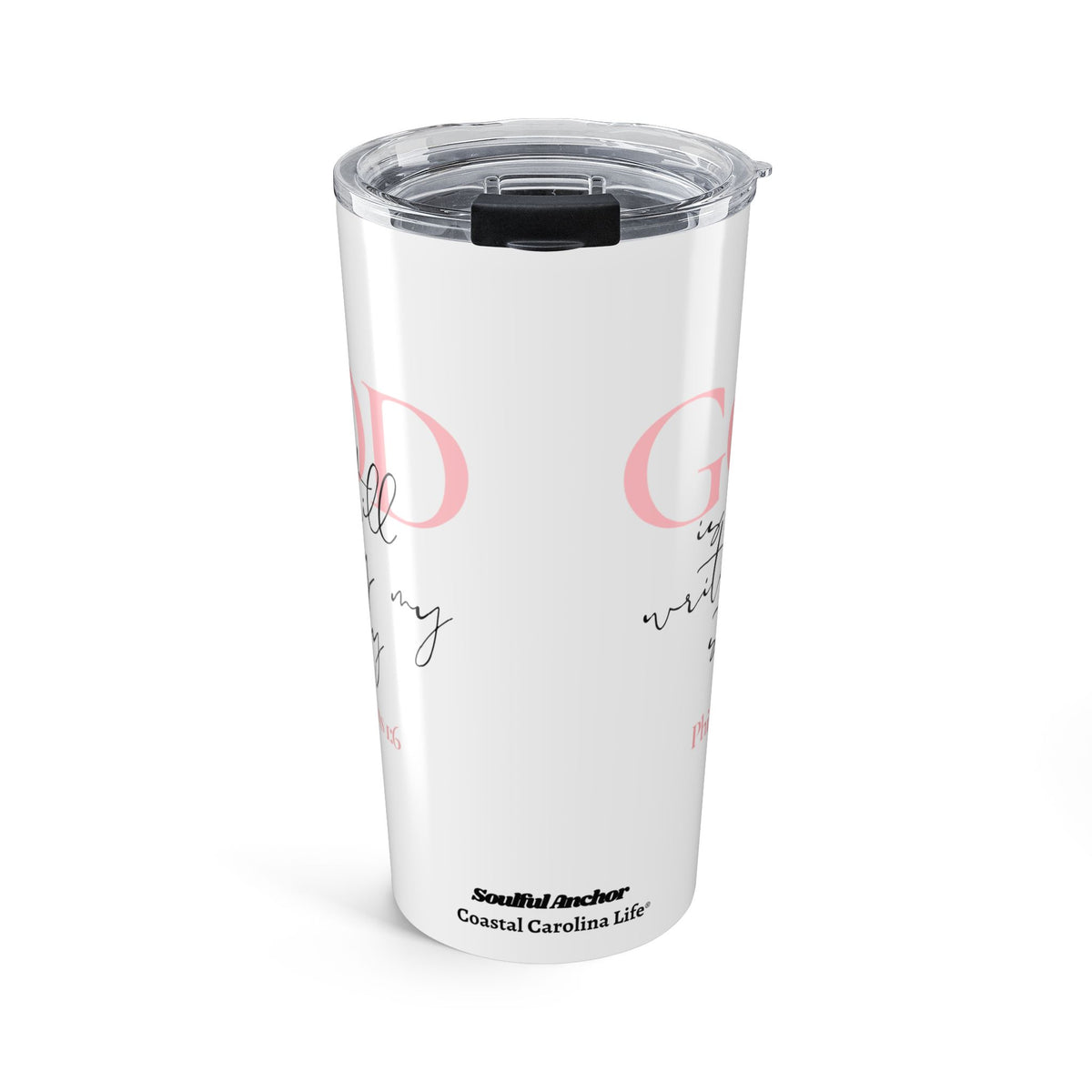 Christian Tumbler – 20oz Faith Encouragement Gift with Inspirational Quote