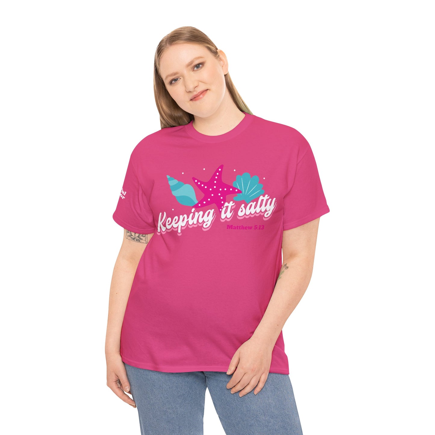 Keeping It Salty T-Shirt (Matthew 5:13) - Christian Faith Tee
