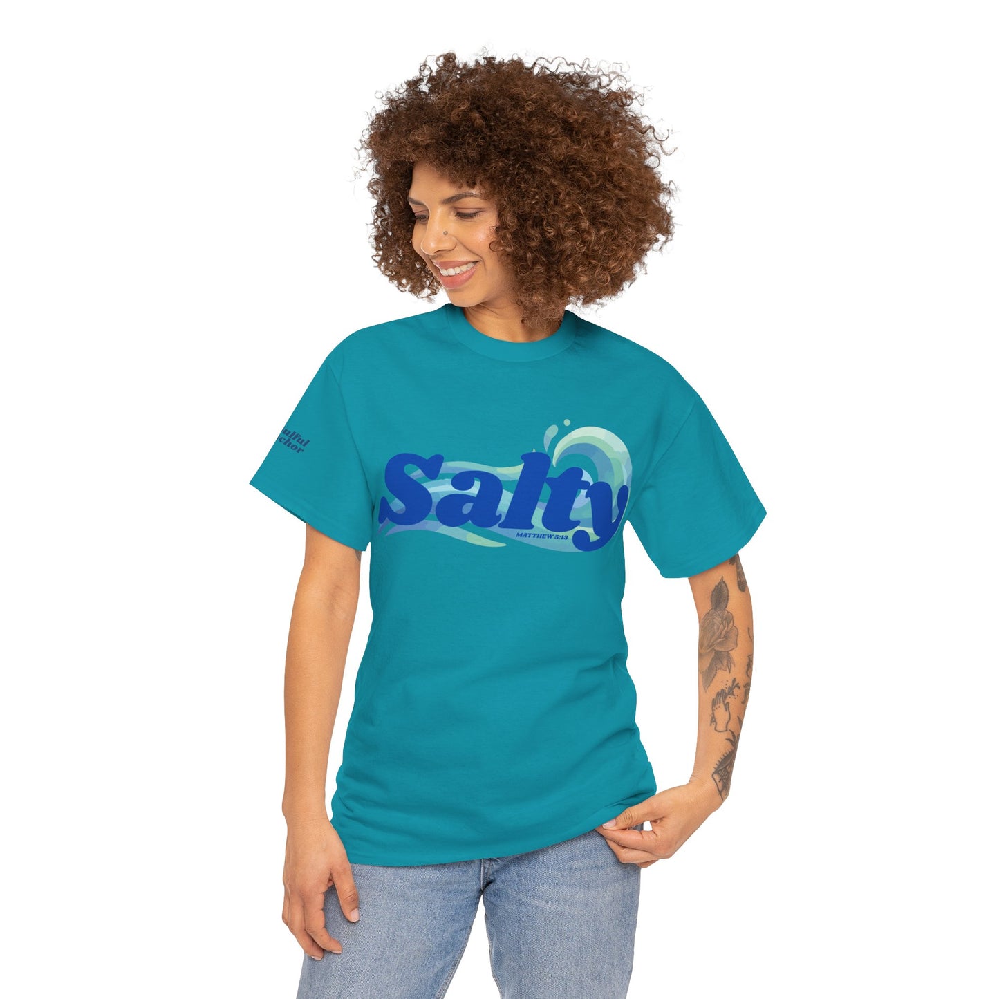 Salty T-Shirt (Matthew 5:13) Christian Faith Tee