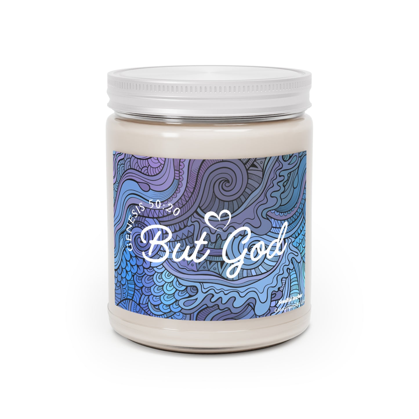 But God (Genesis 50:20) 9oz Scented Soy Candle