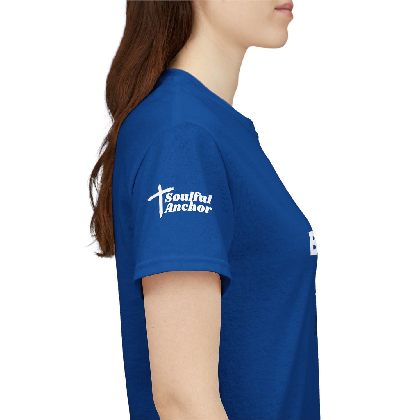 Be Thankful, Be Grateful, Be Blessed T-Shirt (Psalm 107:1) Christian Faith Tee