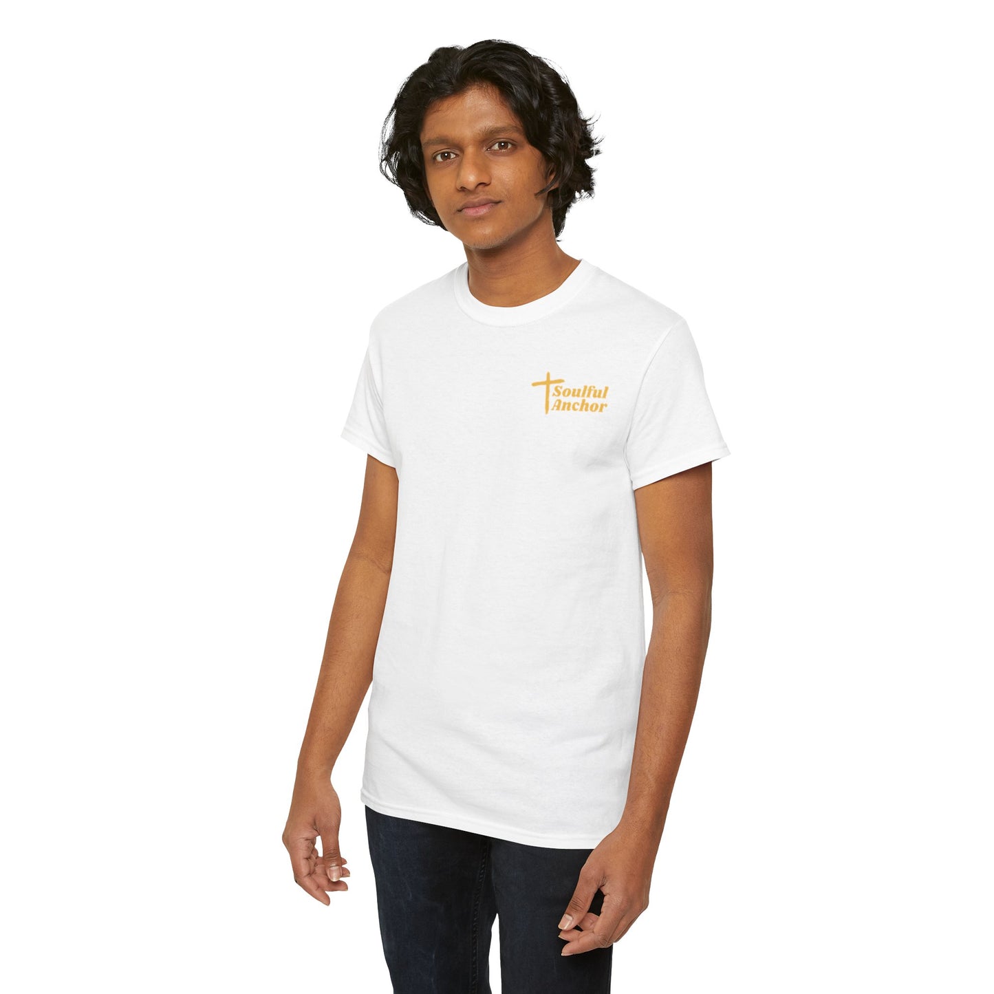 Christian Tshirt Men – Faithbased Lion Graphic Biblical Message