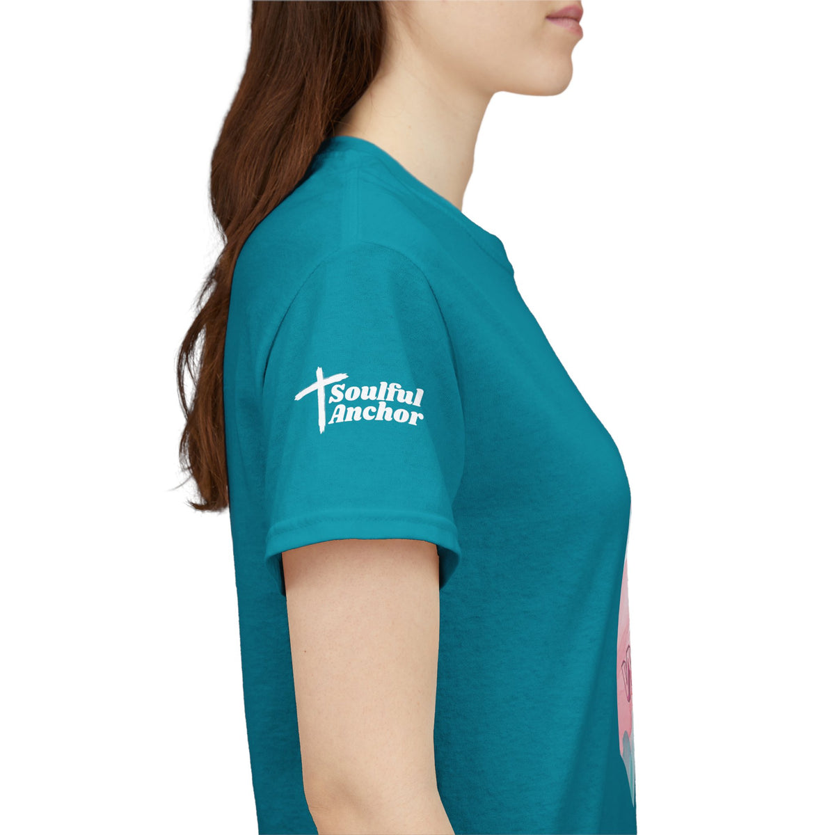 Christian Tshirt Women – Bible Verse Psalm 46:5 Faith Based Inspirational