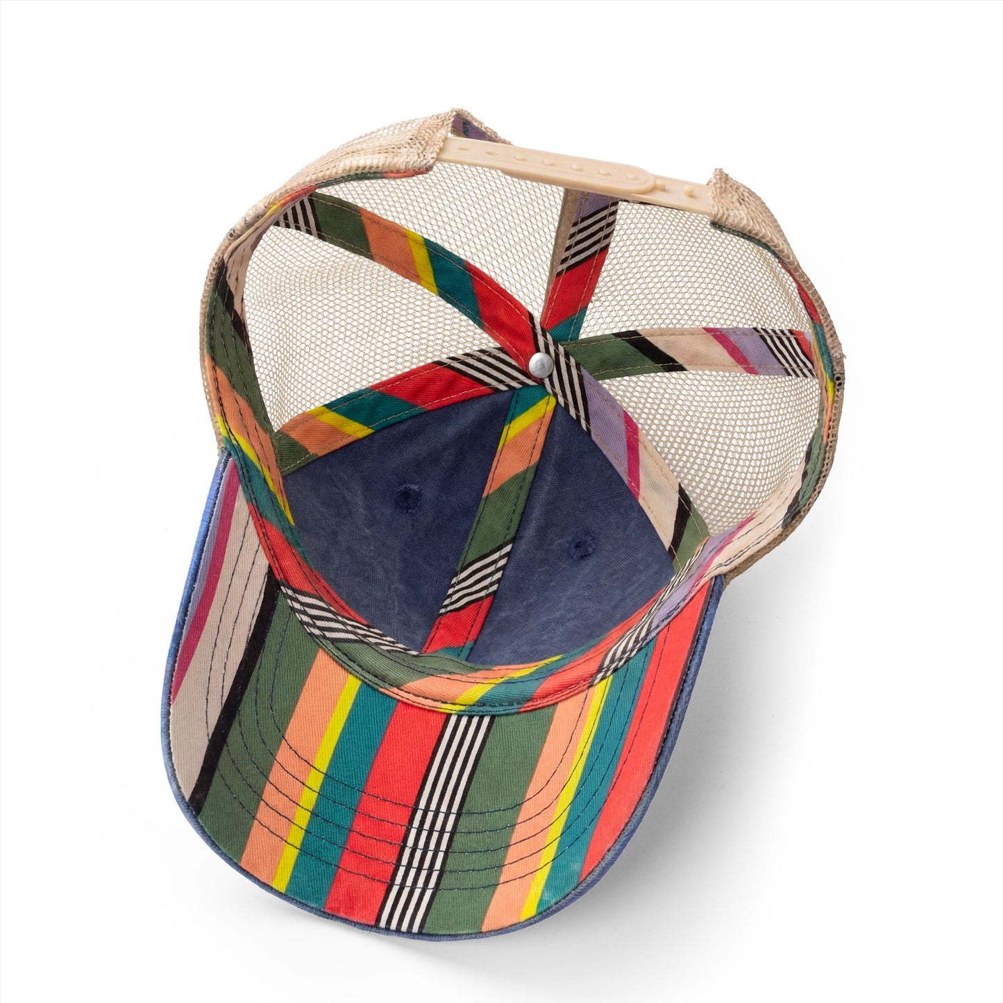 Christian Trucker Hat – Romans 8:37 Scripture Breathable Meshback Cap