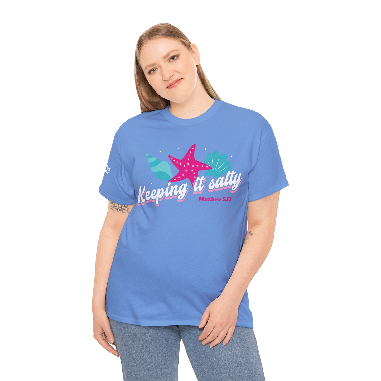 Keeping It Salty T-Shirt (Matthew 5:13) - Christian Faith Tee