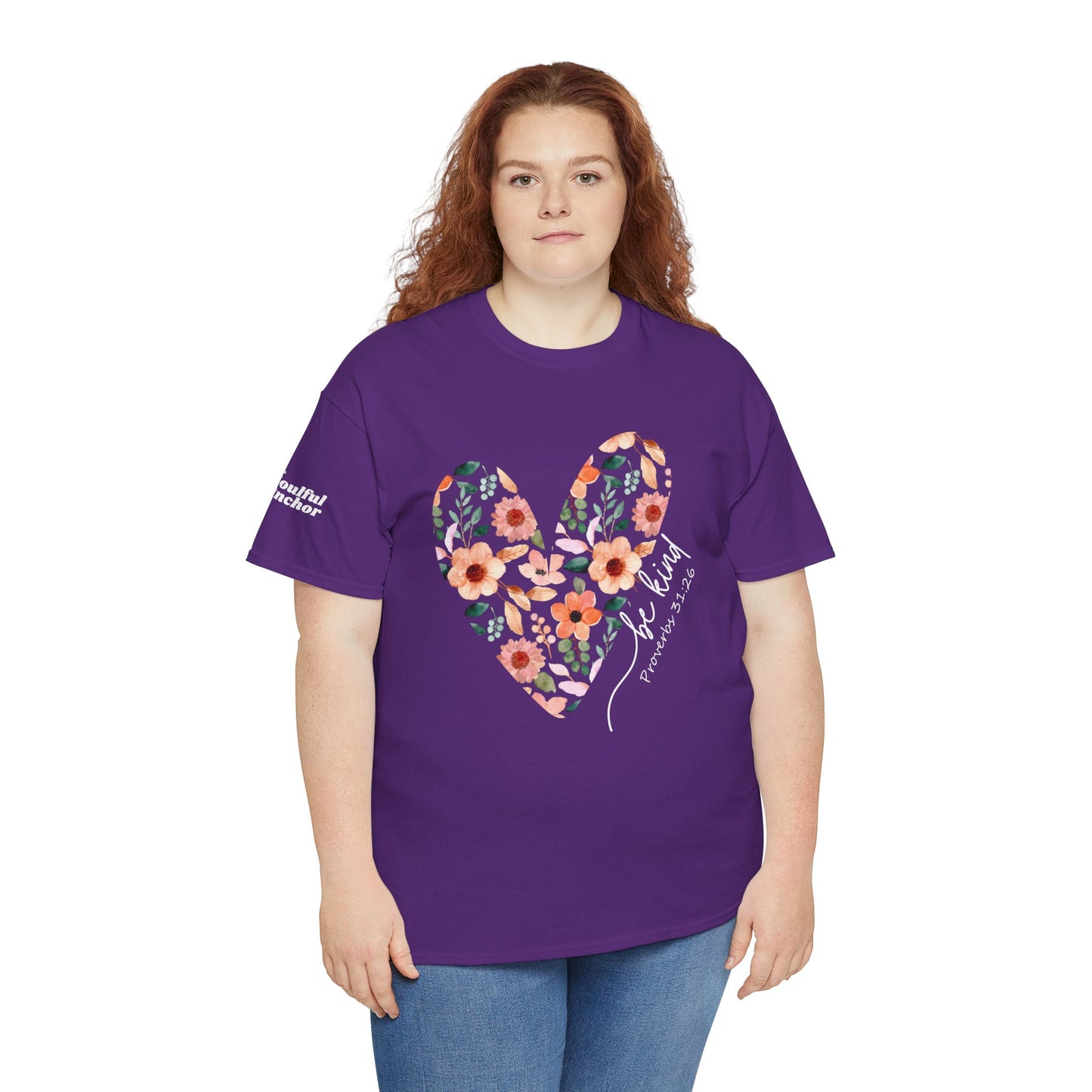 Be Kind T-Shirt (Proverbs 31:26) Christian Faith Tee