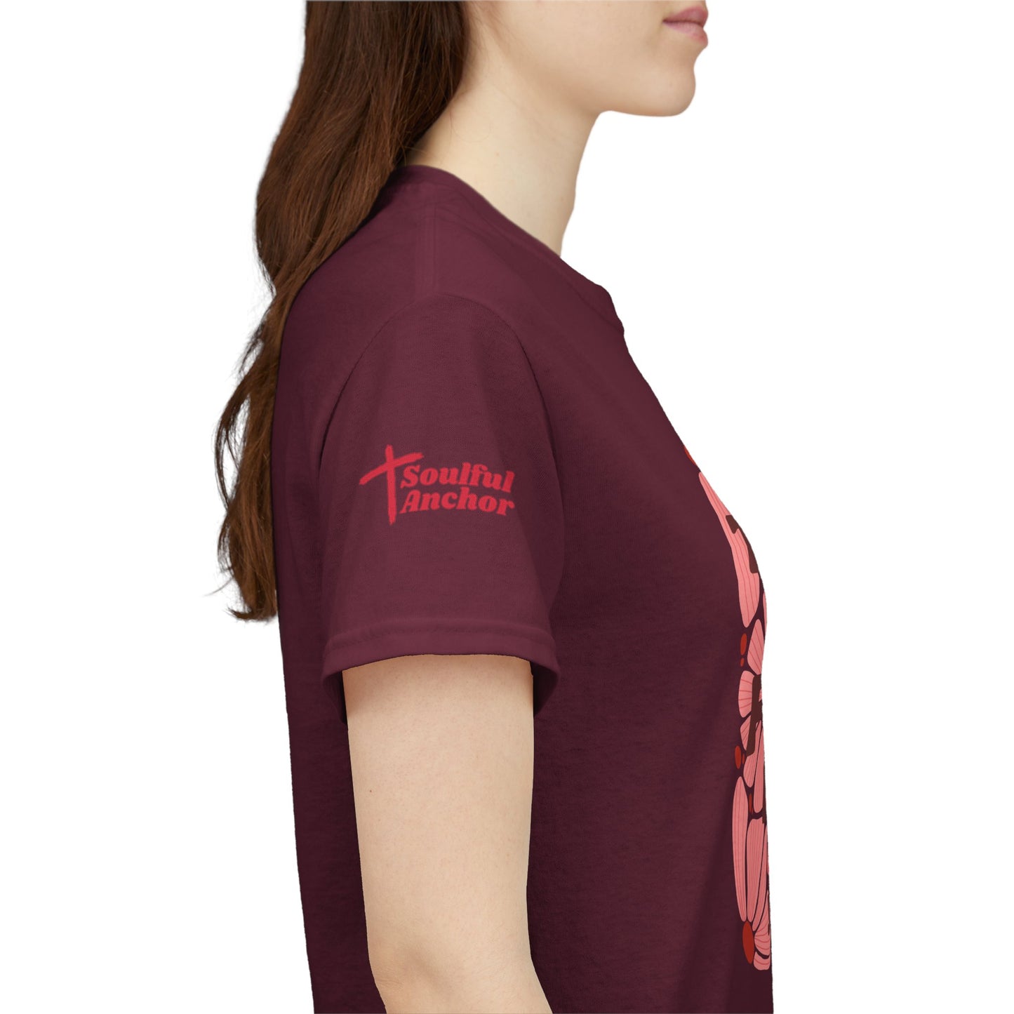 There Is Purpose In The Pain T-Shirt (James 1:2-3) Christian Faith Tee