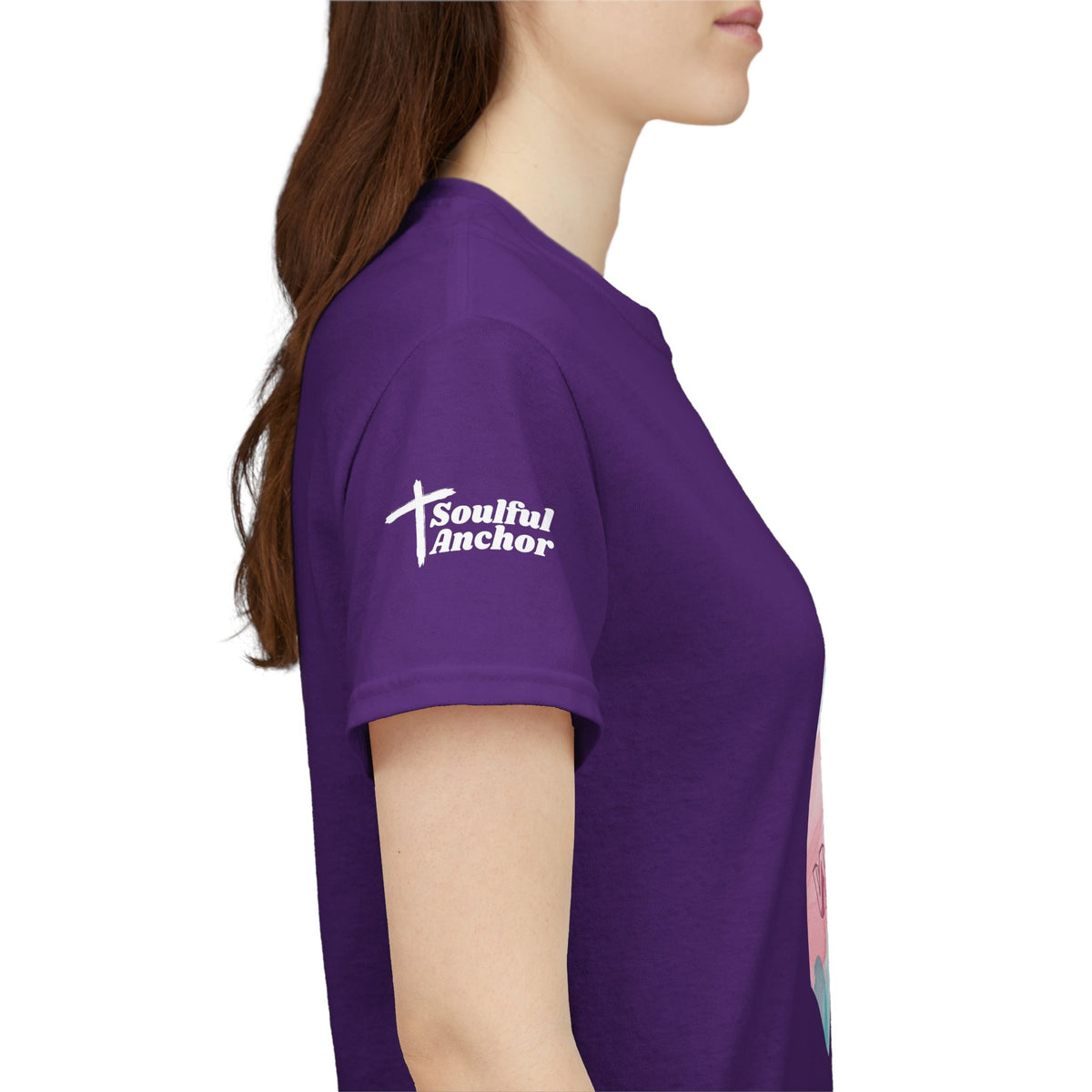 Christian Tshirt Women – Bible Verse Psalm 46:5 Faith Based Inspirational