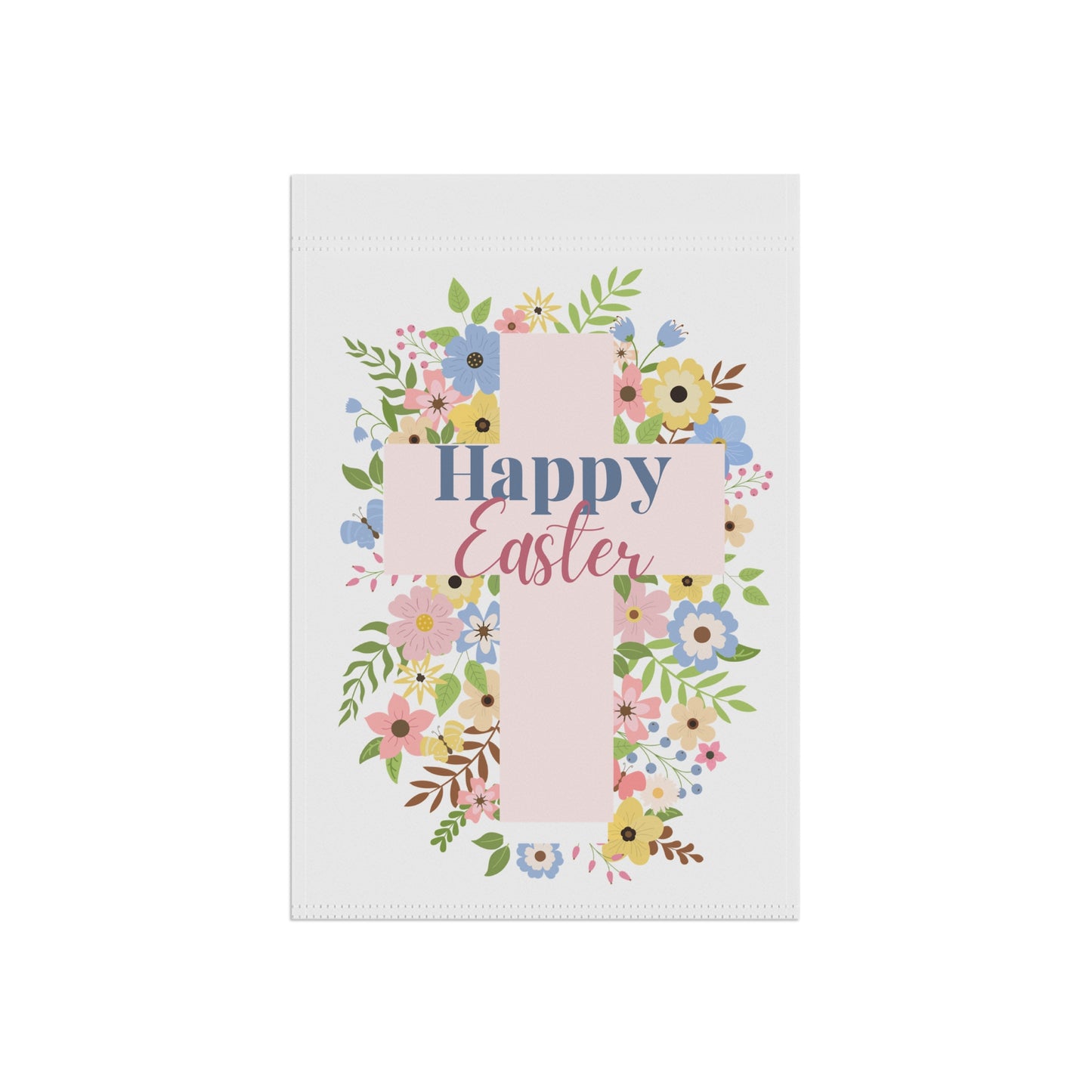 Easter Floral Garden Banner
