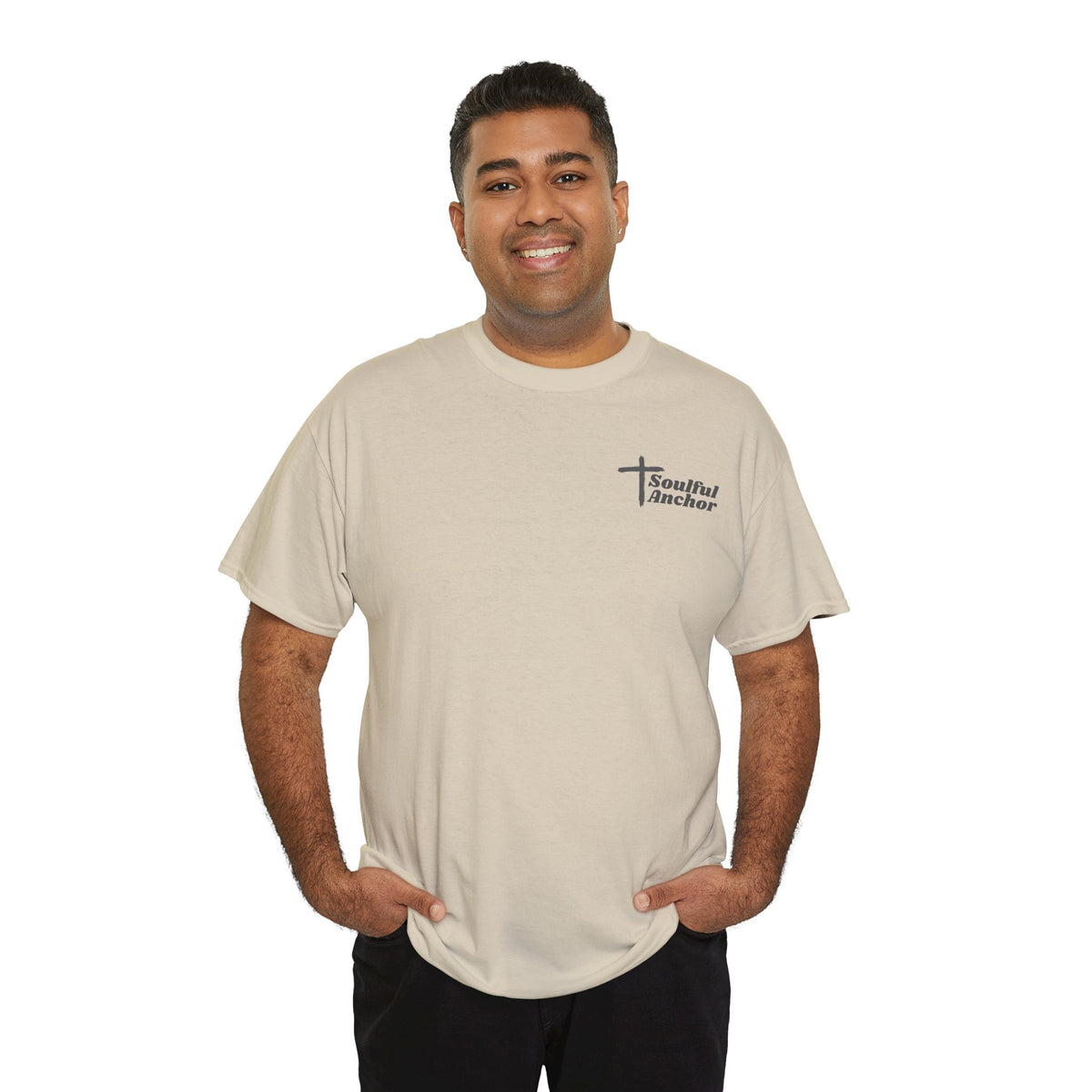 Christian T Shirt – Vintage Truck Faith Family Design Soft Cotton Casual Tee