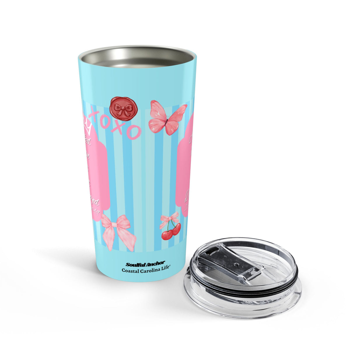 Scripture Tumbler – 20oz Insulated with 2 Corinthians 4:8-9