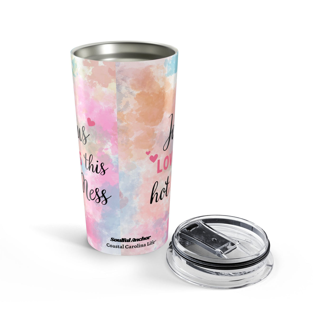 Jesus Tumbler – 20oz Insulated Faith Design Stainless Steel Cup