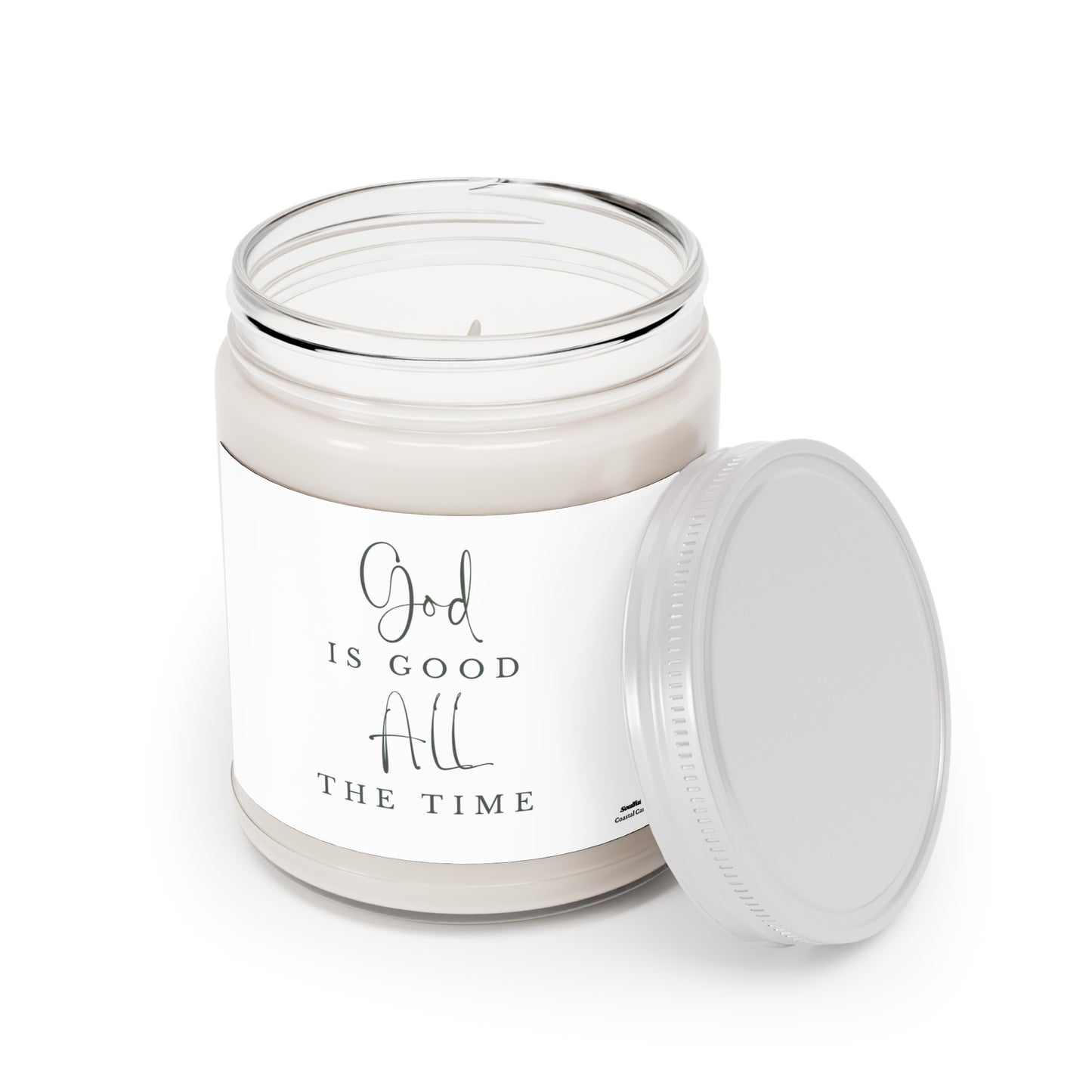 God Is Good All The Time Scented Soy Candle — 9oz Inspirational Jar Candle