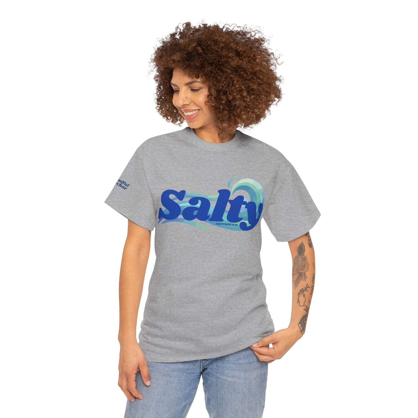 Salty T-Shirt (Matthew 5:13) Christian Faith Tee