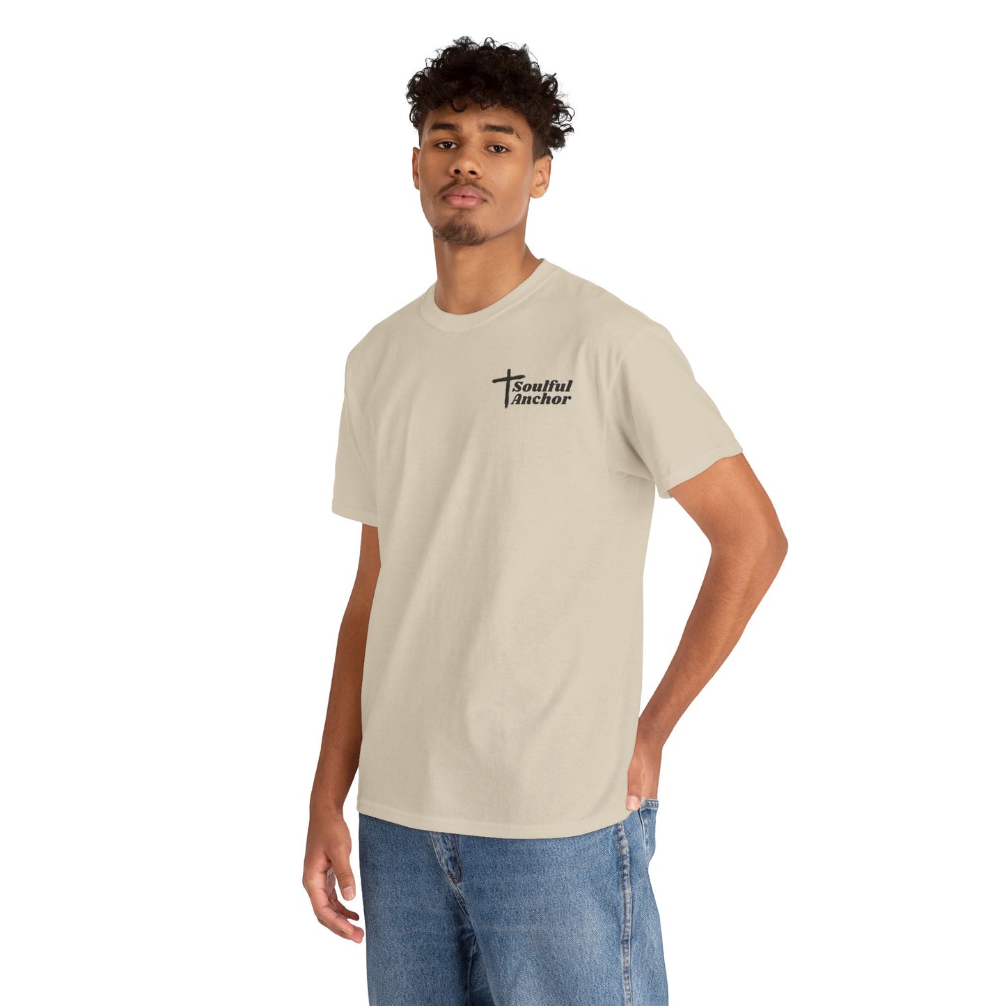 Patriotic Message Shirt – Honors Military and Faith Statement Tee
