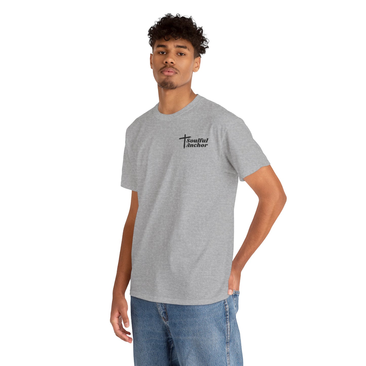 Patriotic Message Shirt – Honors Military and Faith Statement Tee