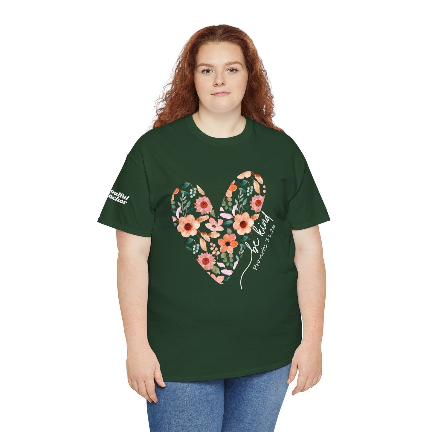 Be Kind T-Shirt (Proverbs 31:26) Christian Faith Tee