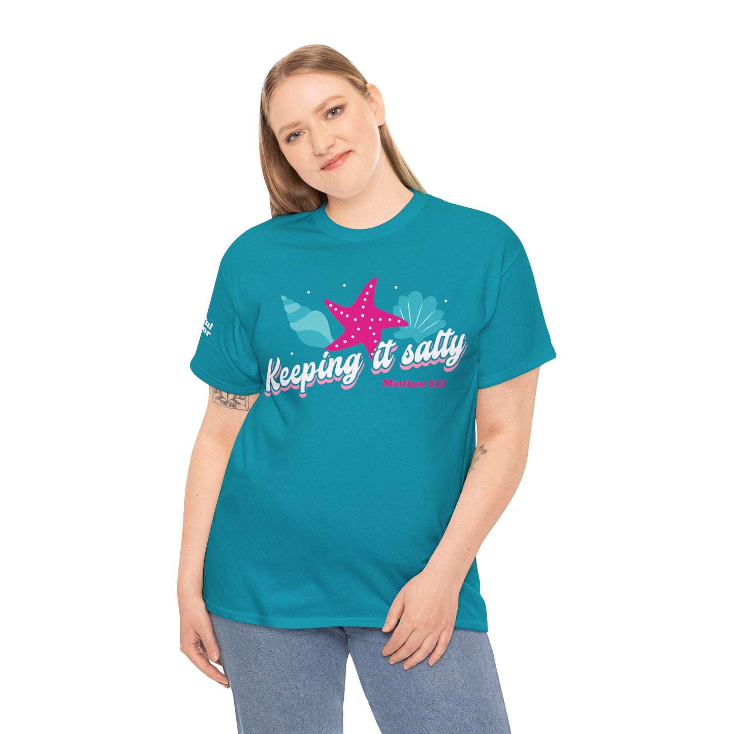 Keeping It Salty T-Shirt (Matthew 5:13) - Christian Faith Tee