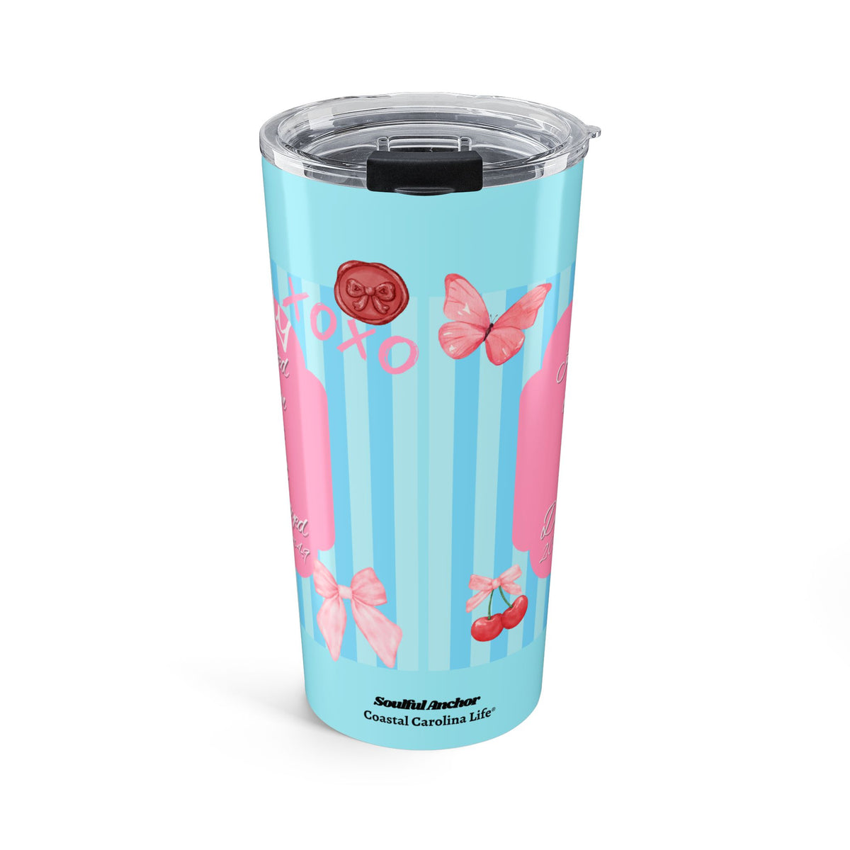 Scripture Tumbler – 20oz Insulated with 2 Corinthians 4:8-9