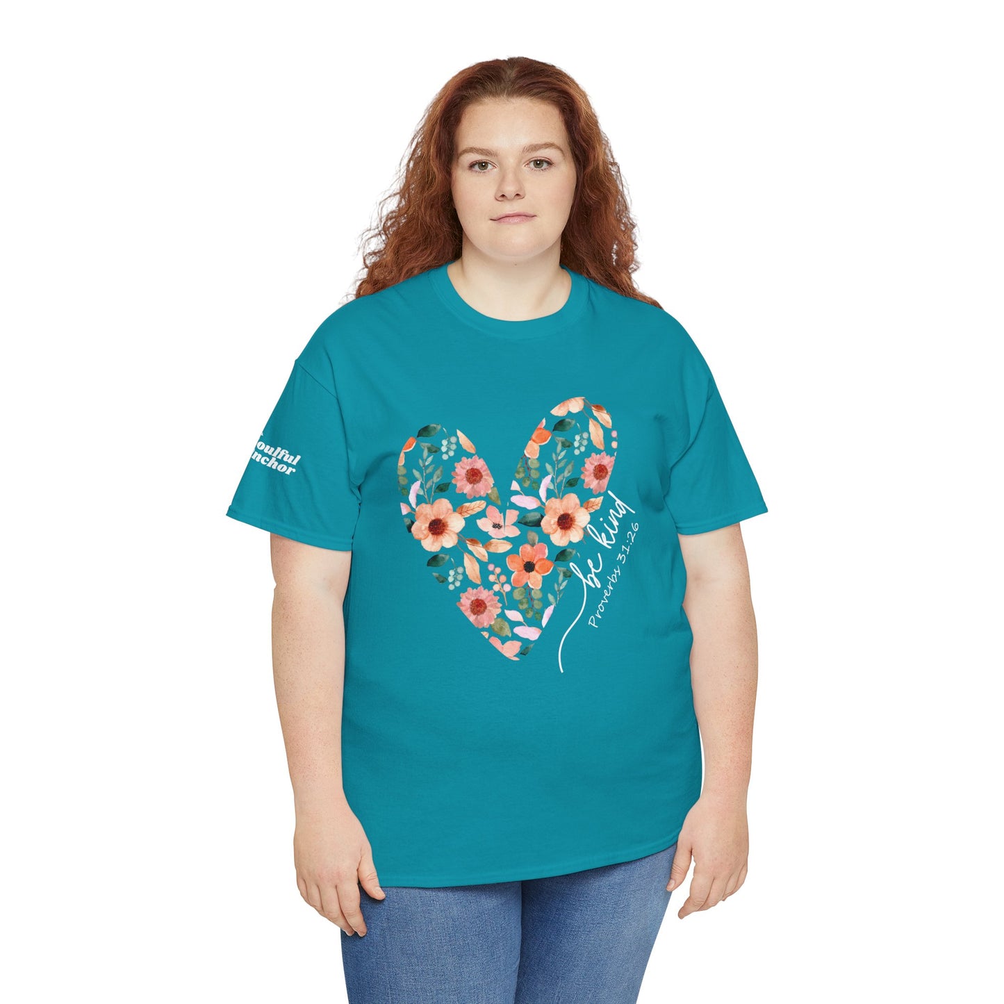 Be Kind T-Shirt (Proverbs 31:26) Christian Faith Tee